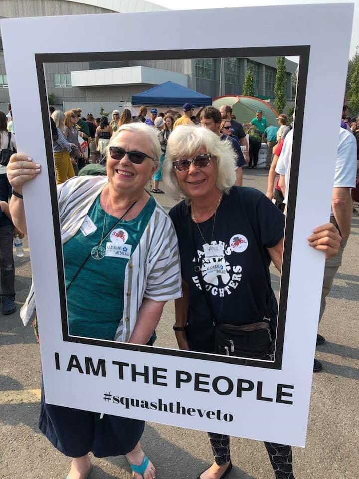 Karla Linn Merrifield + Cirque Publisher Sandra Kleven, Anchorage