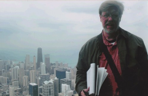 Reardon on the top of Sears Tower April, 2004