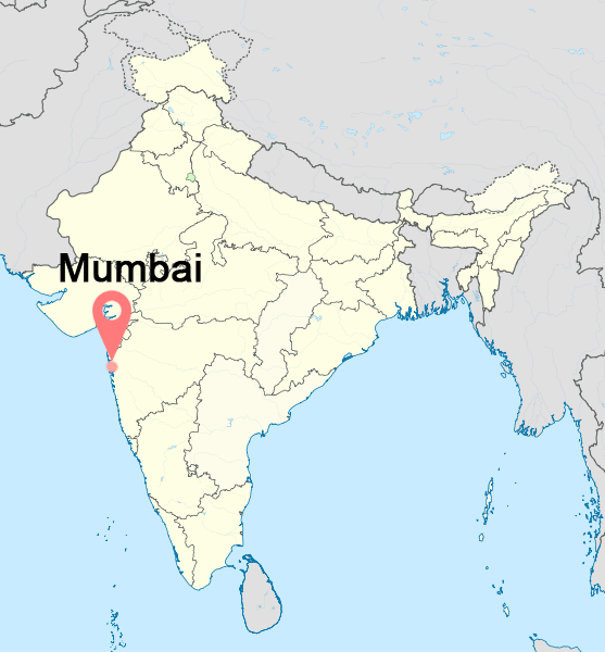 Mumbai-india-time-zone-map
