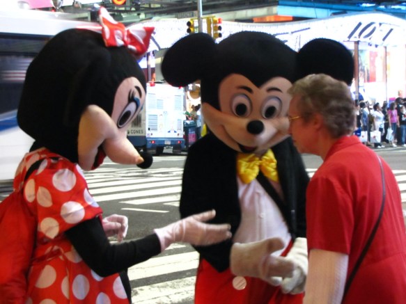 mickey and minnie