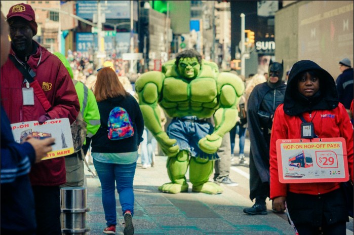 times square hulk